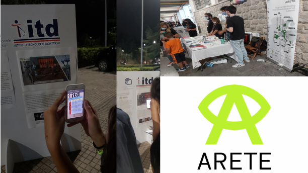 CNR, Augmented Reality and Mixed Reality at SharpER Night in Palermo.